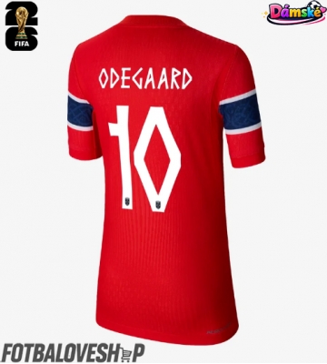 Norsko Martin Odegaard #10 Dámské Domácí Dres MS 2026 Krátký Rukáv